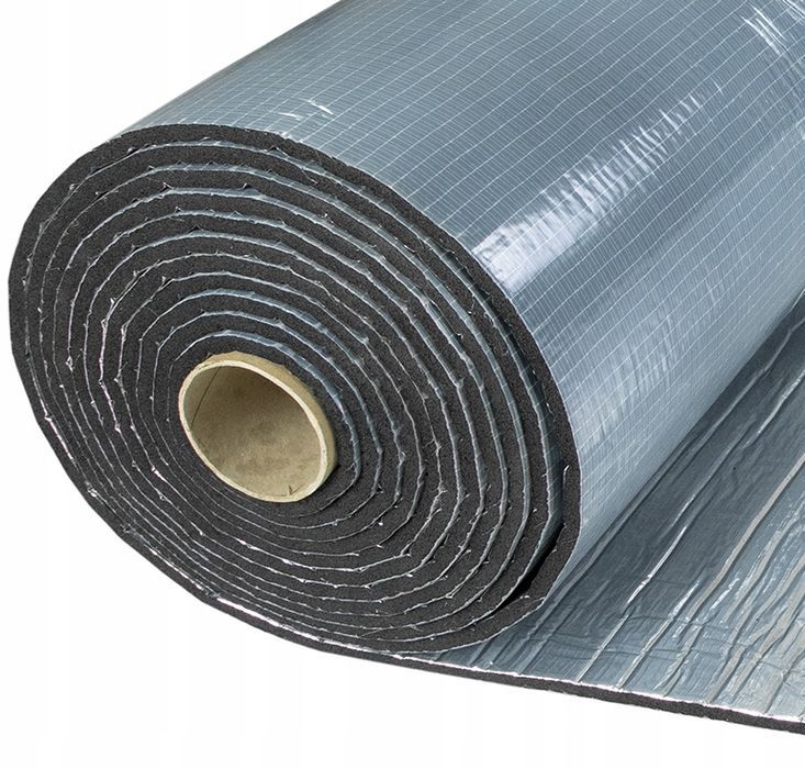 MATA gumowa pianka wygłuszająca z ALUMINIUM 6mm