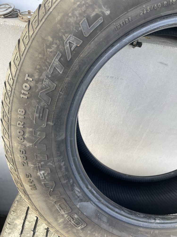 Шини Колеса Резина R18 265/60r18 110T CONTINENTAL