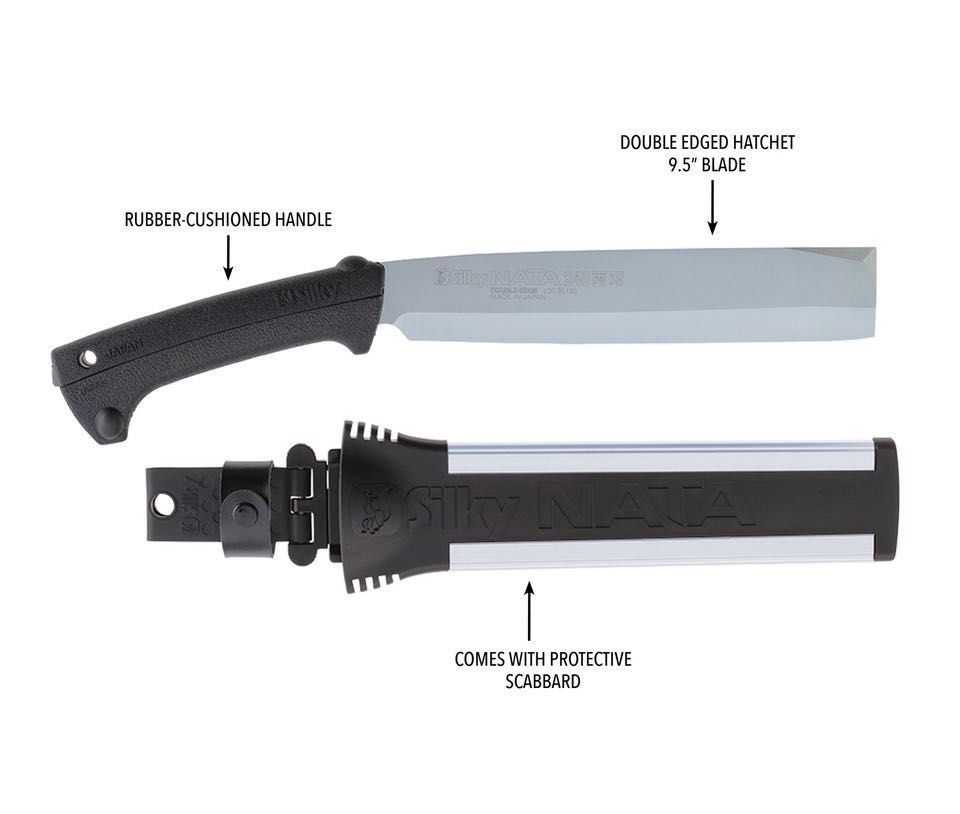 Сокирка (Топорик) Silky NATA 240mm Made in Japan