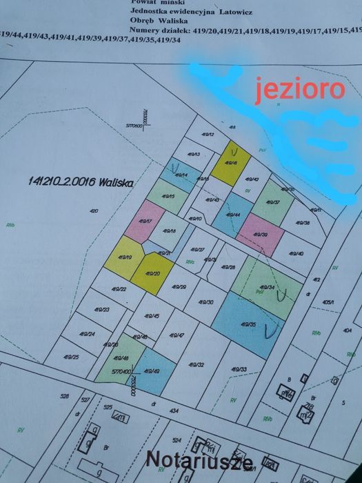 Działa budowlana nad jeziorem z Warunkami Zabudowy niedaleko Mińska M.