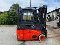 wózek widłowy elektryczny LINDE E16 1600kg 3.15m kabina przesuw 2013r
