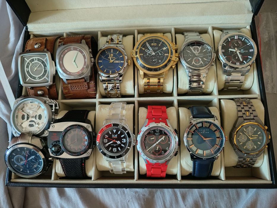 Coleção de relógios vendo individualmente desde 50 €