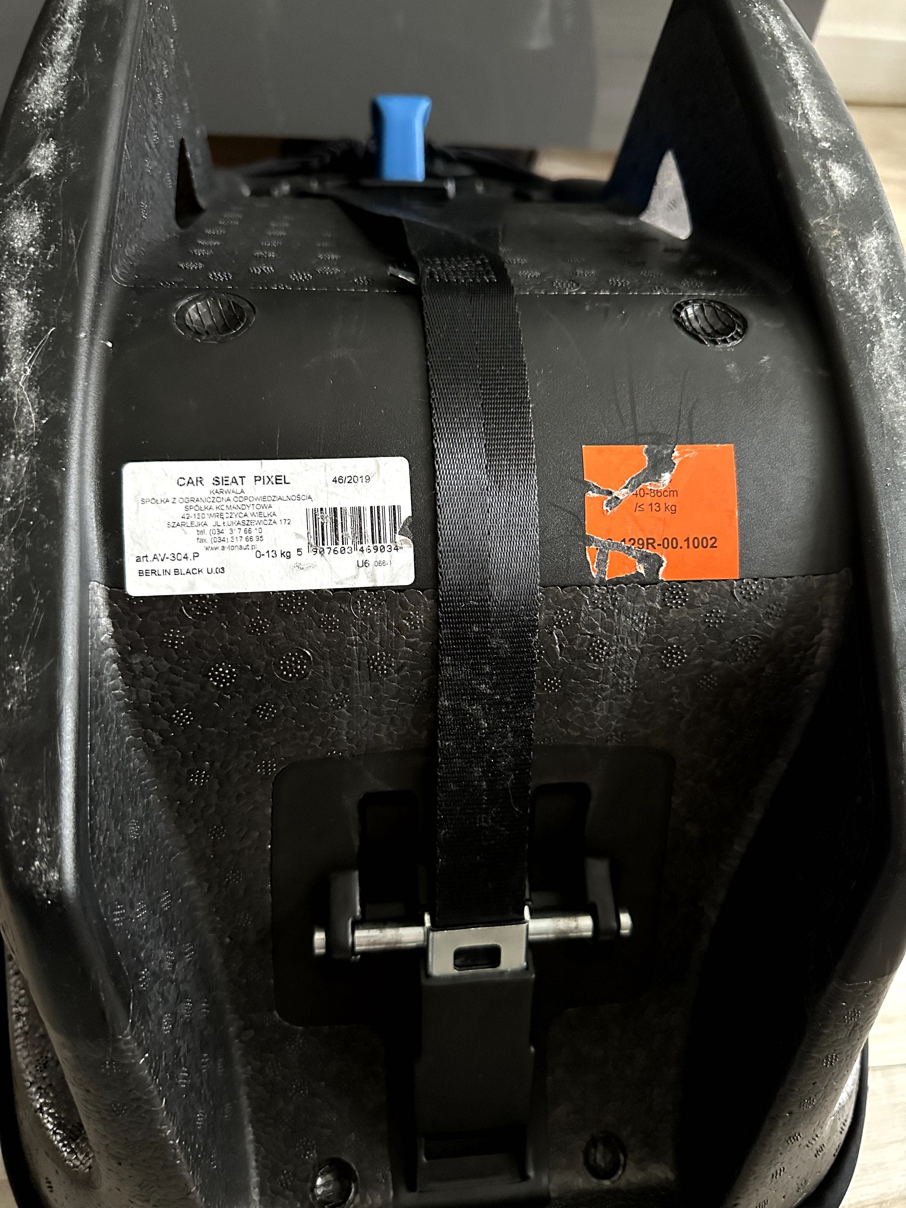 Avionaut Pixel + Avionaut AeroFIX/AeroFIX RWF+ baza ISOFIX - komplet