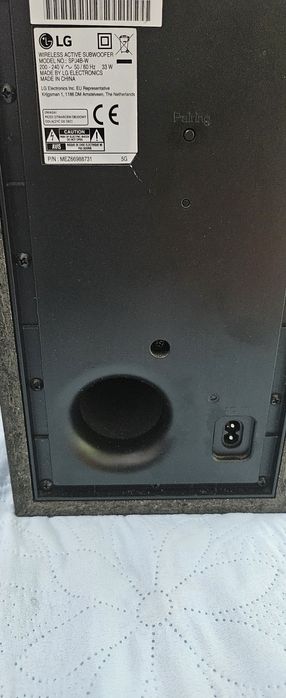 Subwoofer LG sem fio