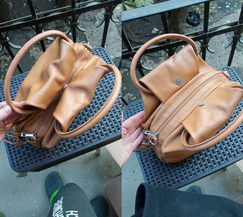 Елегантна шкіряна сумка