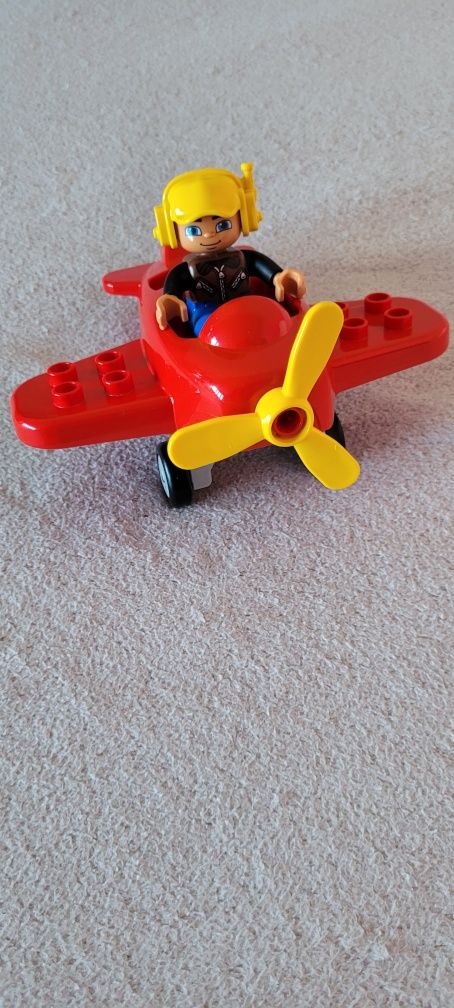 Promocja Lego duplo samolot z pilotem