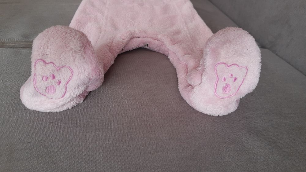 Śpioch polarowy  różowy Toty Linę r.68