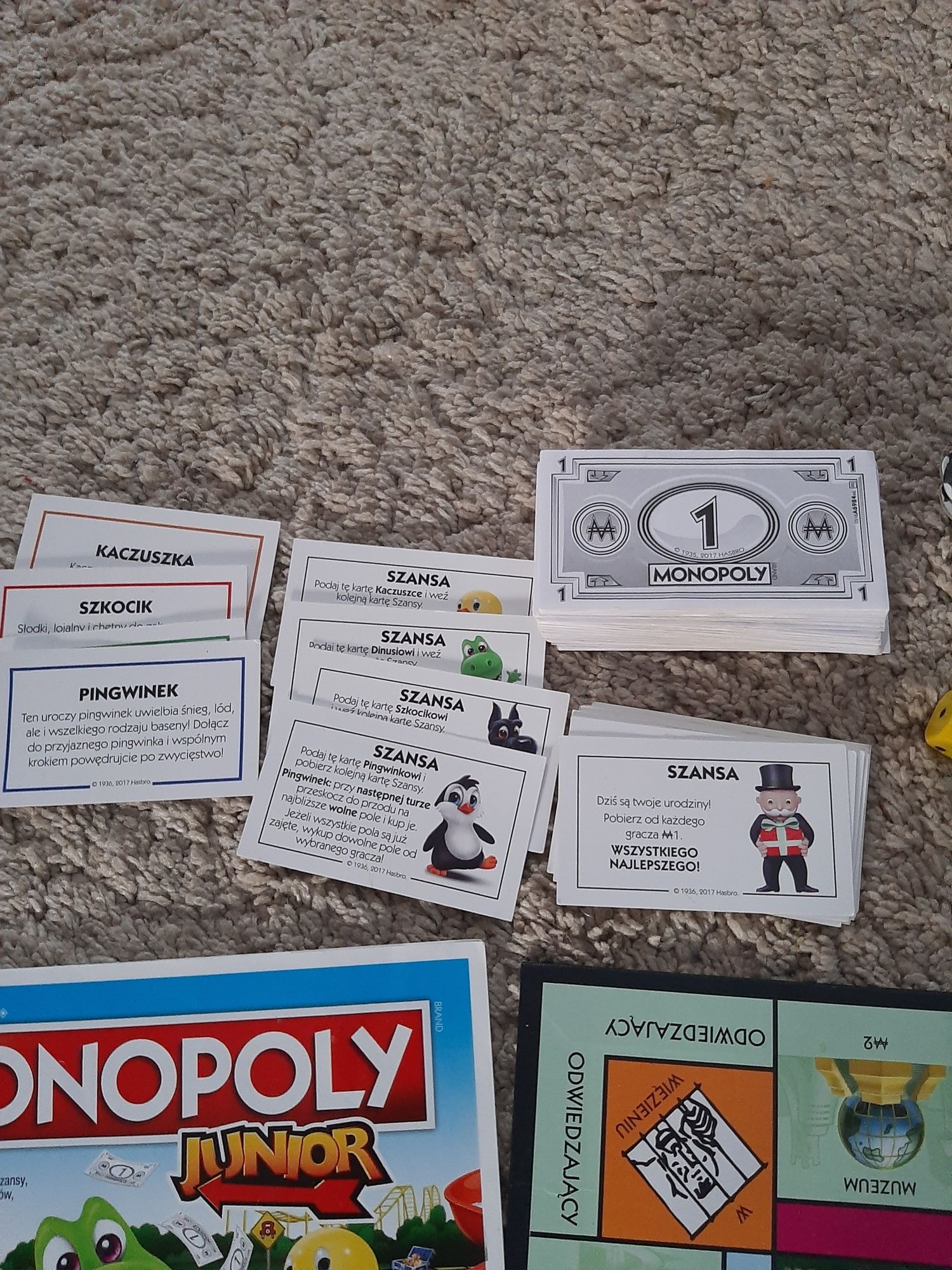 Gra monopoly junior 5+