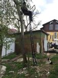 Приставна вишка для полювання 3,7м, тристенд, лабаз, самолаз, вишка