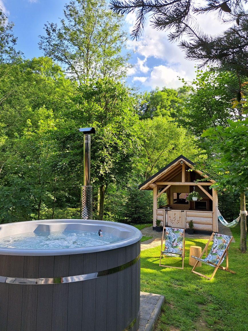 Luksusowy Domek w górach BALIA jacuzzi SAUNA kominek góralski