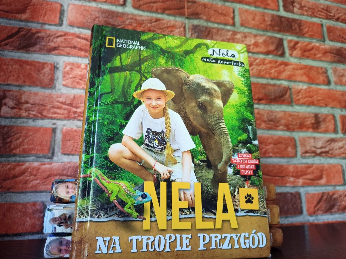 Zestaw 4 Książek z serii "Nela mała reporterka"
