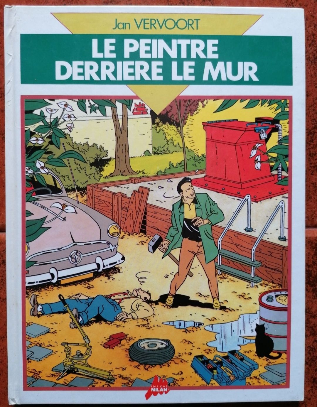 Livros banda desenhada Aladino, Le Peintre Dèrriere Le Mur