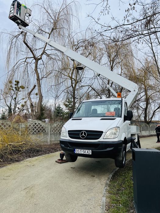 Wynajem podnośnik koszowy zwyżka przyłącza elektryczne Opoke i okolice