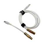 Преміум Кабель Tez Cables White Lemo для механічних клавіатур
