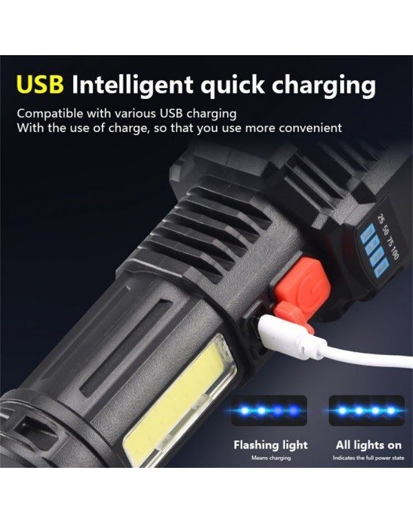 Фонарь лампа L-29 аккумуляторный USB зарядка