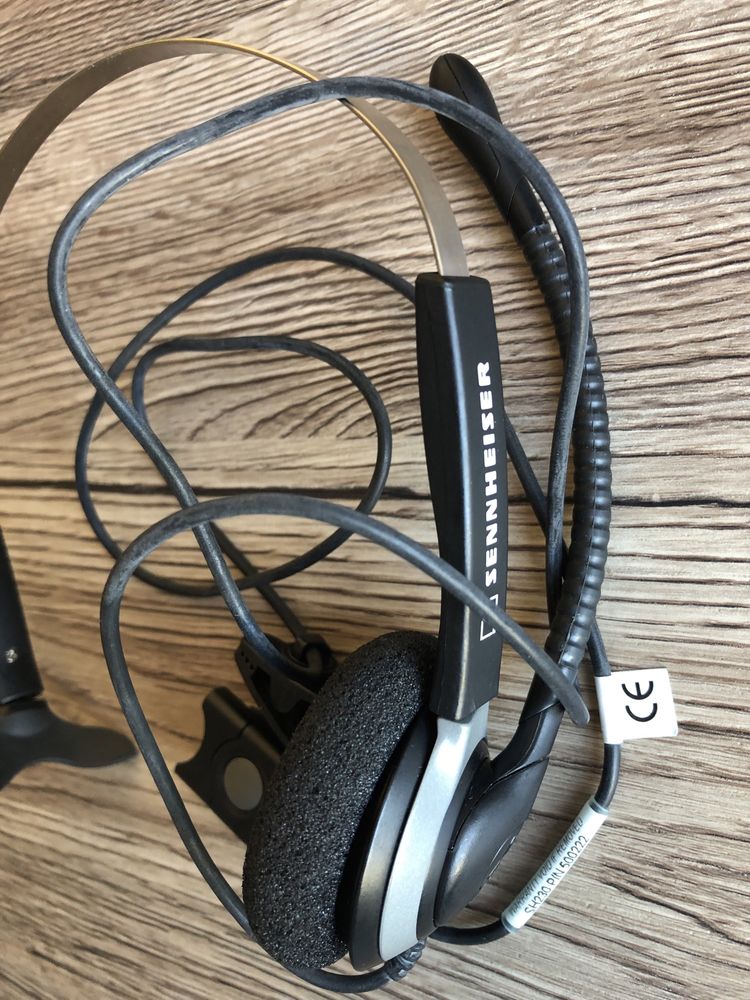 Sennheiser SH 230 słuchawka call center na szybkozłączkę