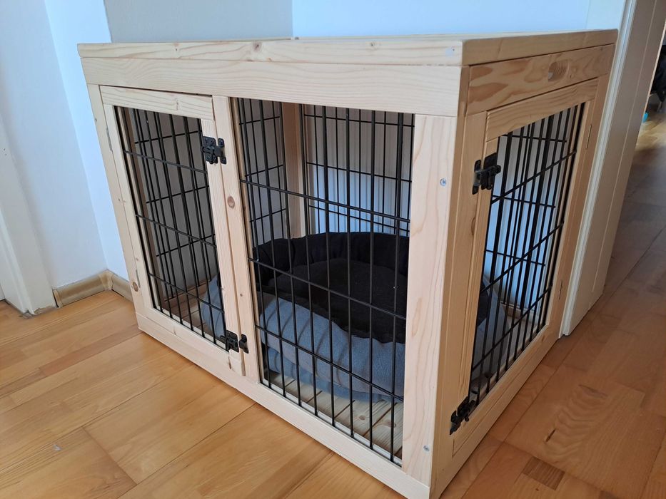 klatka kennelowa (drewniana)