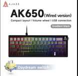 •Клавіатура Ajazz AK 650 Black Gradient Daydream switch + подарунок•