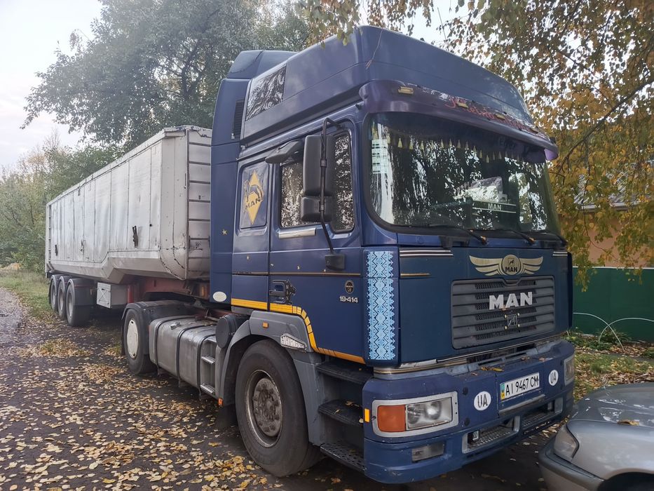 Продаж MAN F2000 19.414 (командор) та напівпричіп Fruehauf