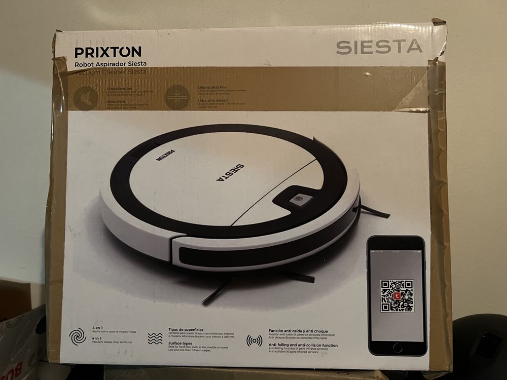 Aspirador robot Prixton siesta - Branco