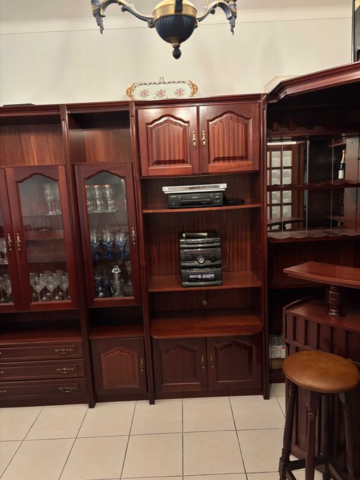 Estante por módulos + Bar