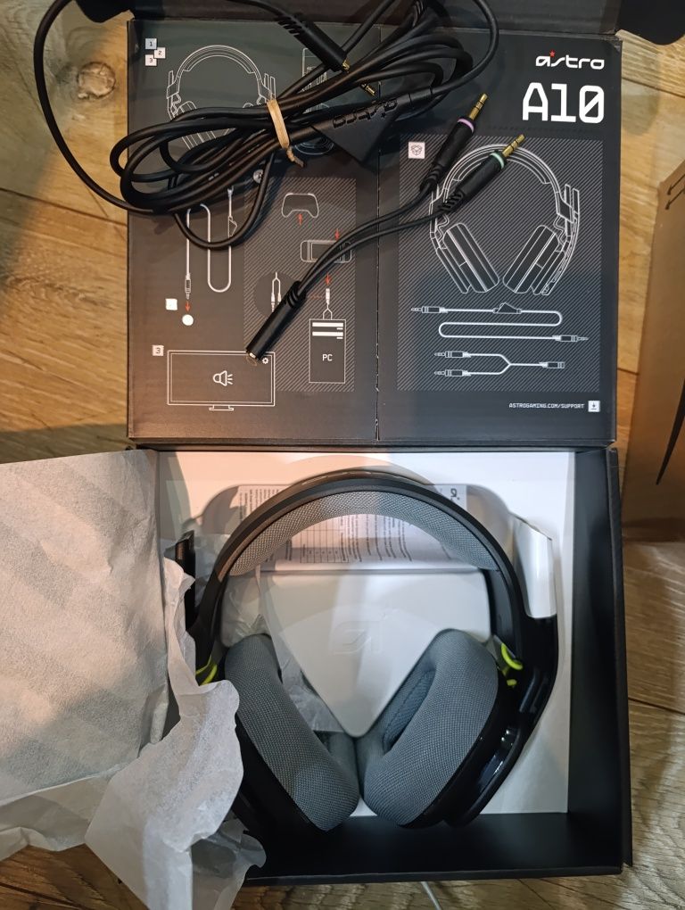 ASTRO Gaming A10 Gaming Headset, Słuchawki przewodowe