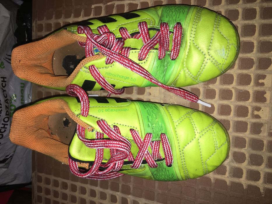 Korki turfy Adidas Nitrocharge 3.0 na orlik trawę rozmiar 33 piłka