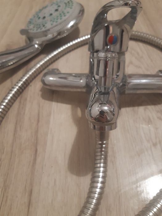 bateria wannowa łazienkowa prysznic komplet wanna