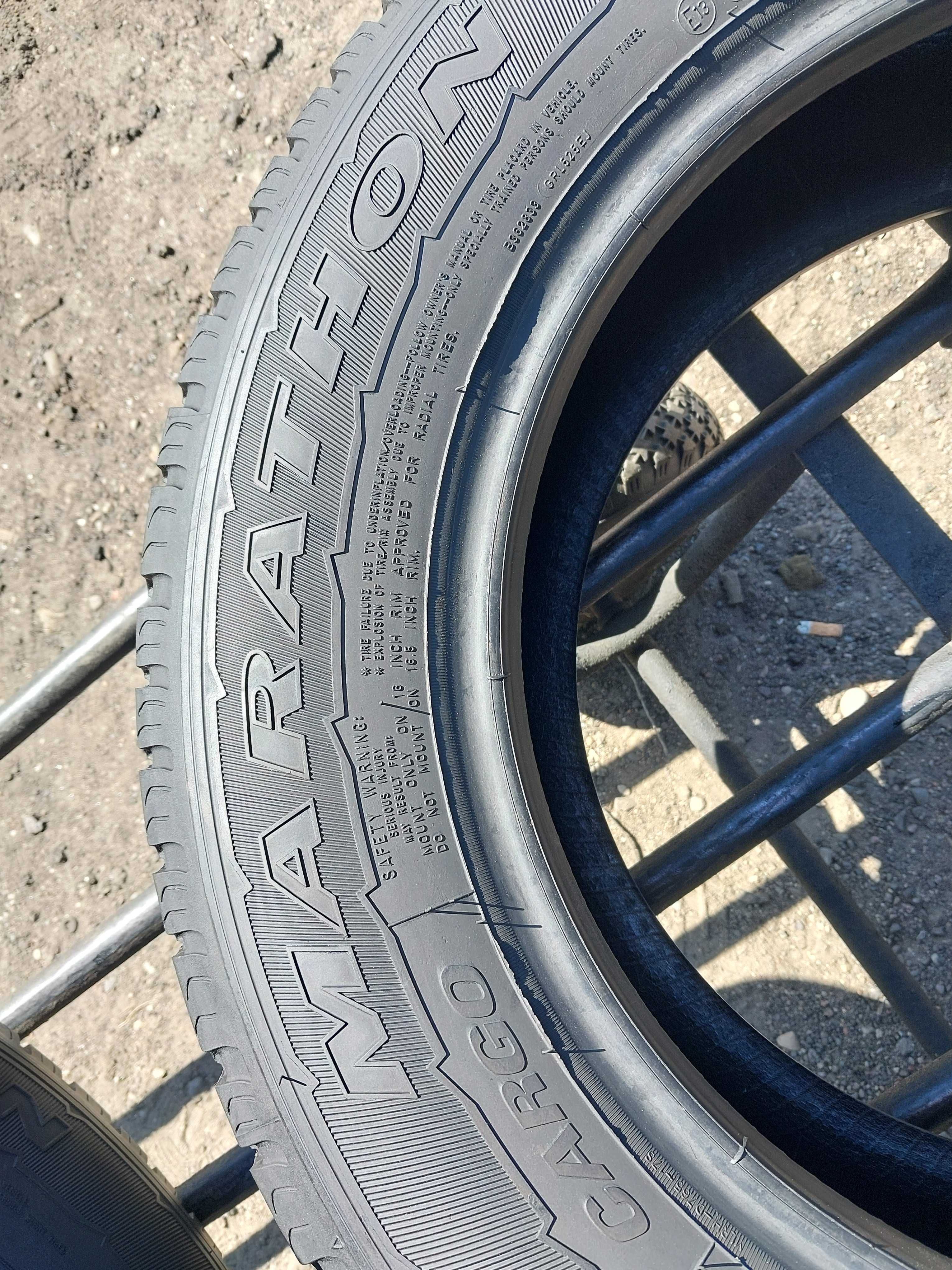 Opony letnie 215.65.16c Goodyear  7-8mm 2019 rok 800zl komplet Montaż