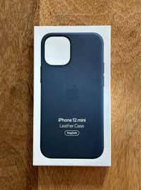 Etui Apple Leather Case do iPhone 12 mini (MagSafe)