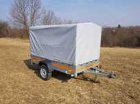 Przyczepka Temared 750kg 230 x 126 z plandeką transport cała Polska