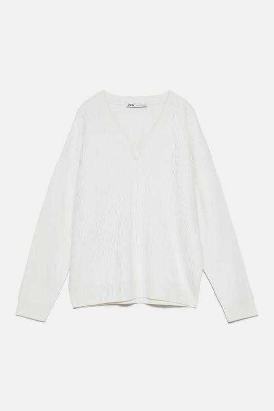 Zara свитер женский р. м-l шерсть.