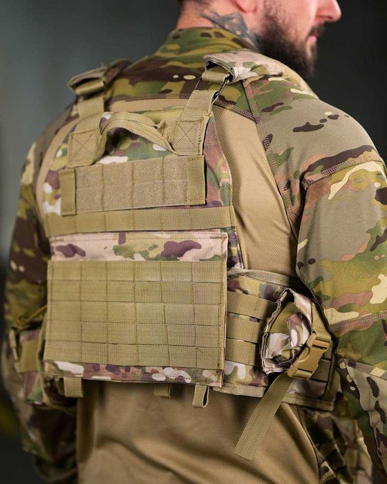 Плитоноска мультикам Attack 4 точки швидкий скид