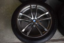 BMW 5 M G30 G31 wz 662M koła lato Goodyear przód tył oryg oem czujniki