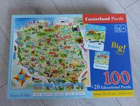 Puzzle Castorland Mapa Polski