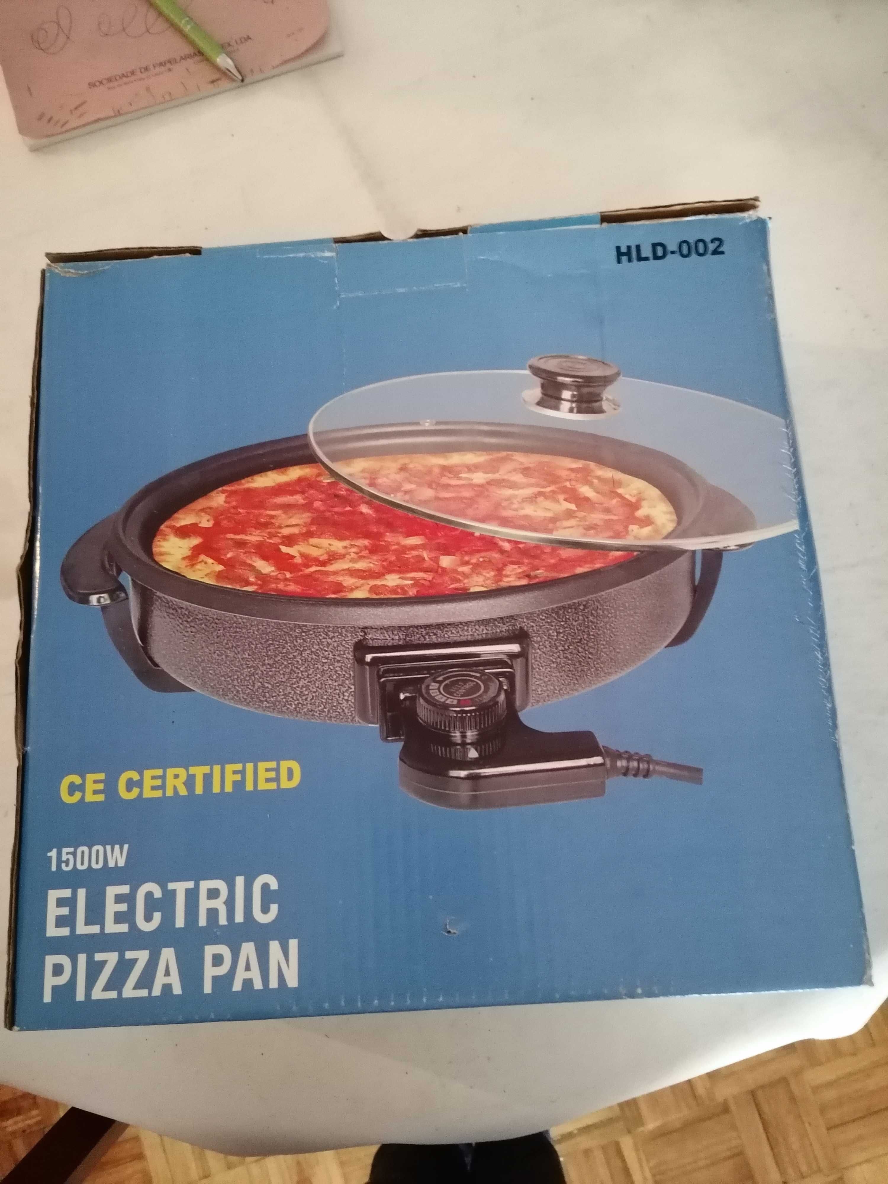 Frigideira elétrica para cozinhar pizza