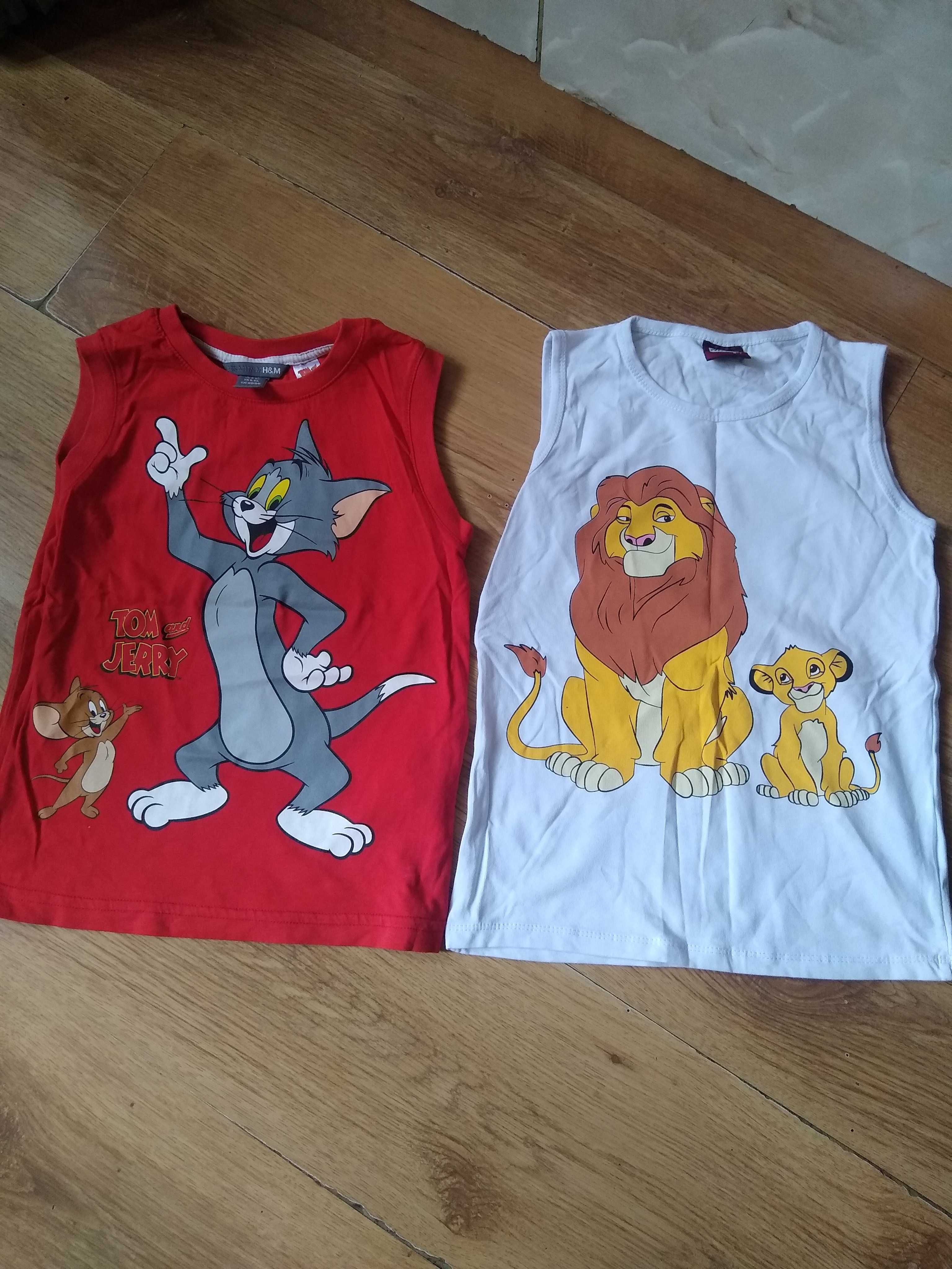 Koszulka Tom i jerry król lew