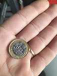 Moeda One pound 2016 reverso