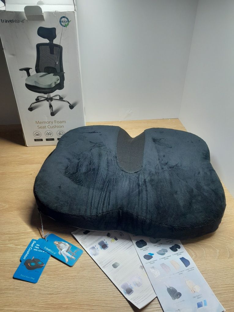 Poduszka siedziska travel easy pianka memory foam