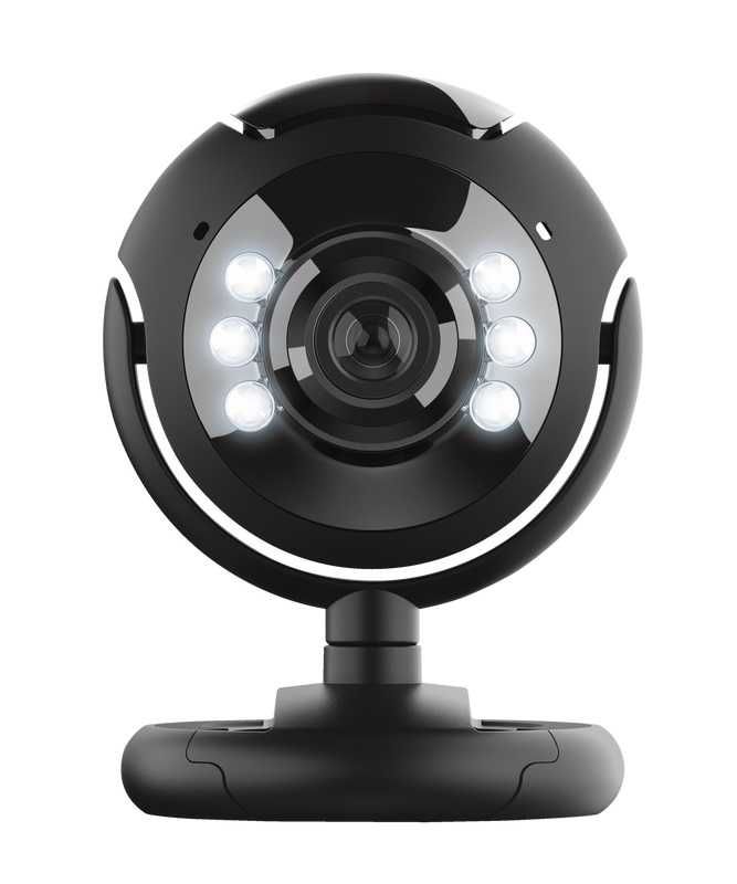 Kamera internetowa - TRUST - 640x480 - USB z mikrofonem i diodami LED.