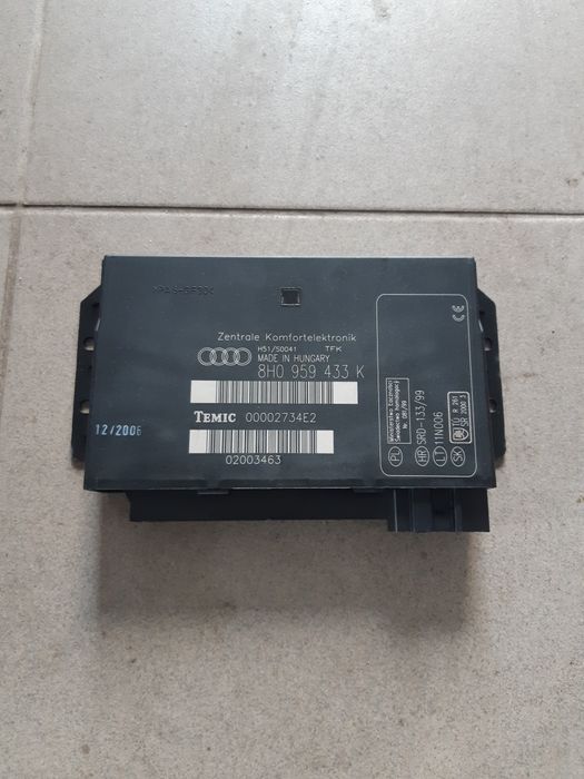 Moduł komfortu Audi A4 B6 B7 Cabrio kabrio 8H0