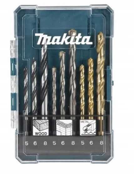 MAKITA Zestaw szlifierka kątowa  GA5030R wiertarka  HP1631