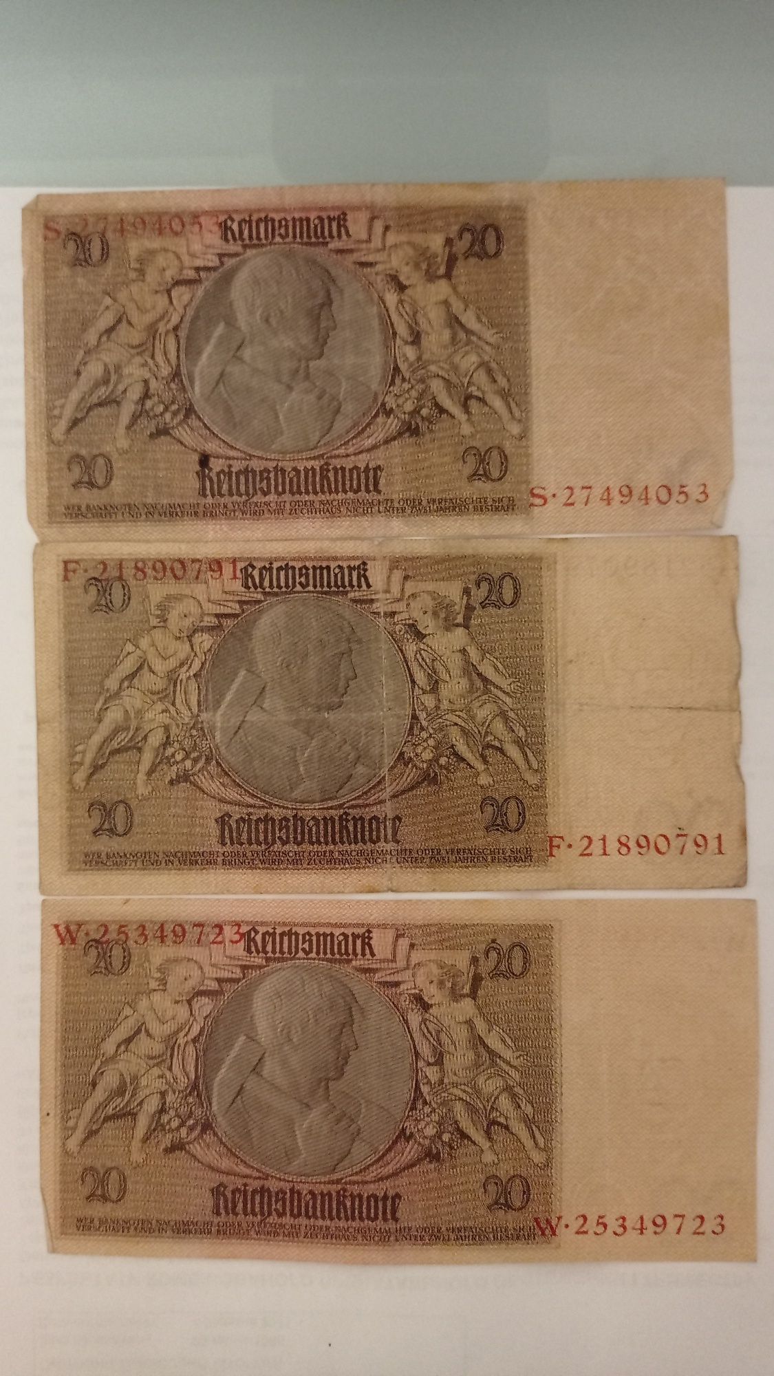 Боны 20 марок 1929 года