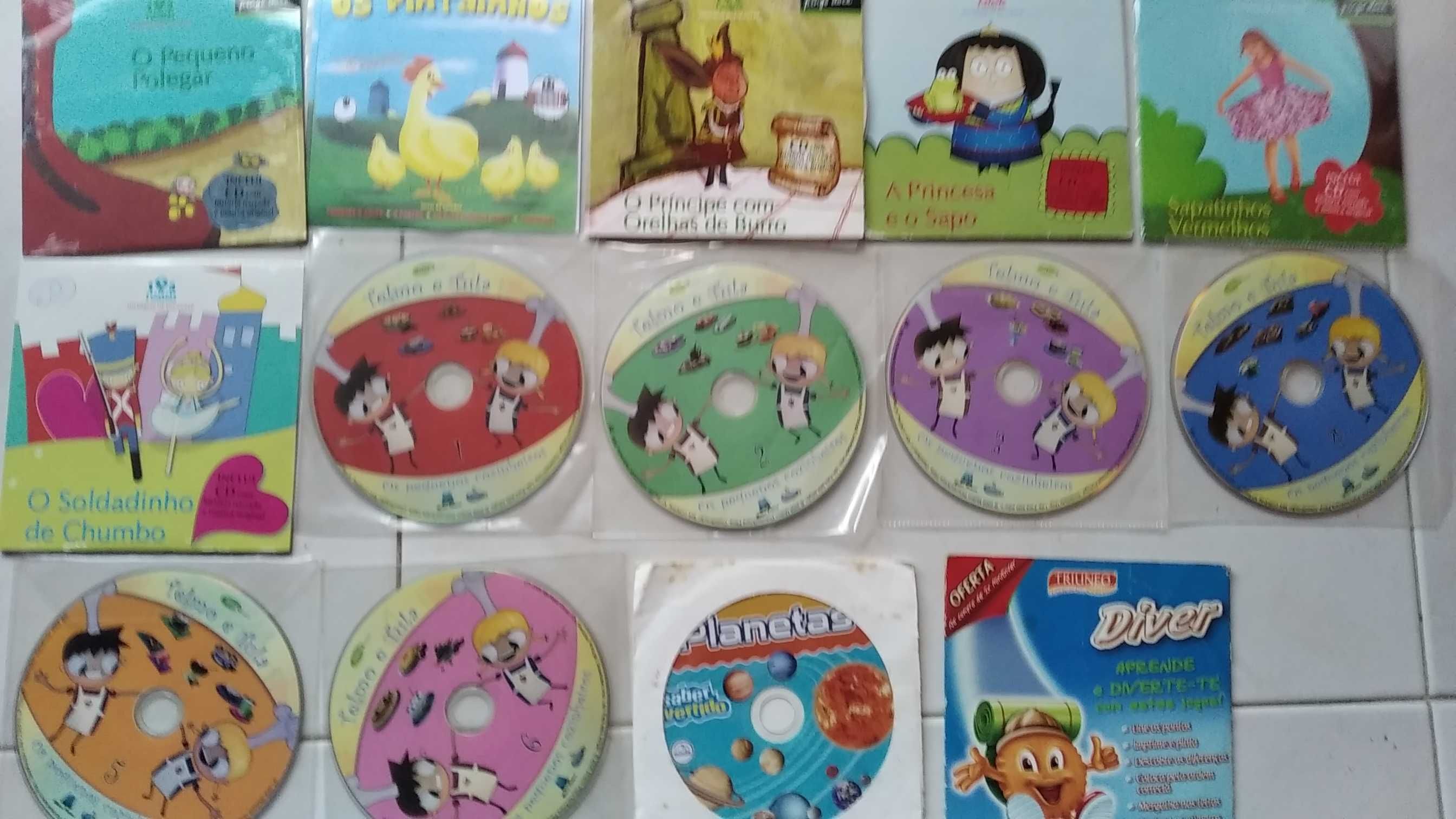 CD s com Histórias Infantis Cegonha Califa Ali Baba e 40 Ladrões ...