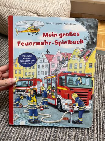 Mein großes Feuerwehr Spielbuch Książka dla dzieci po niemiecku