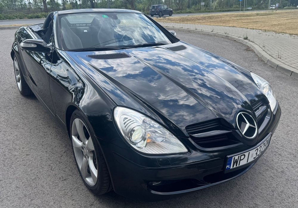 Mercedes-Benz SLK 3.5 V6 272KM, automat, faktura VAT 23%, Szwajcaria
