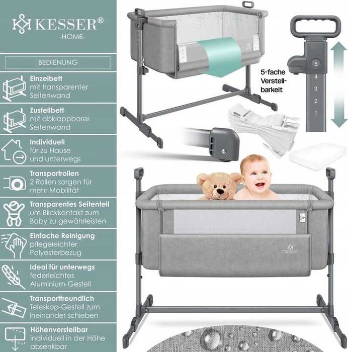 Łóżeczko turystyczne  3w1. 075