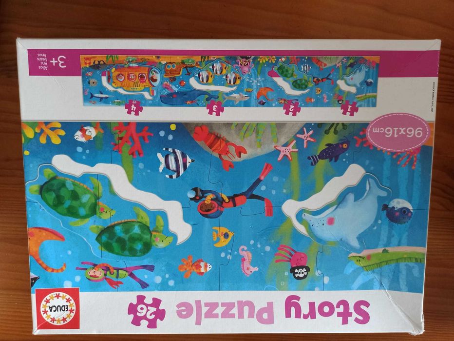 Puzzles para crianças. Muito bom estado