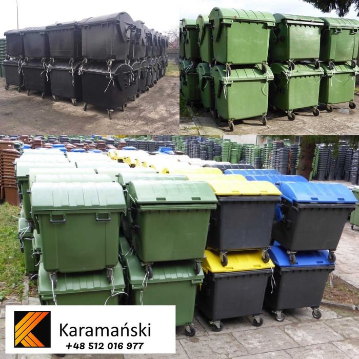 240 L , pojemnik na odpady uzywany