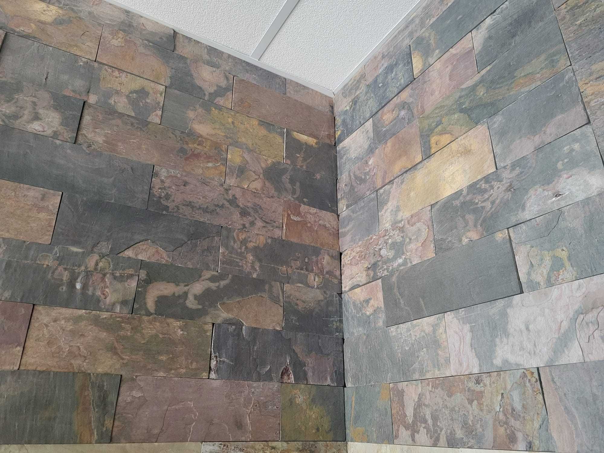 Łupek Multicolor 30x10 | Kamień Elewacyjny | Naturalne Wykończenie